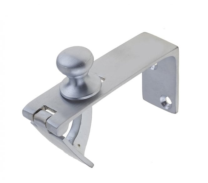 Frelan JV73SC Counter Flap Catch - 80x38mm - Satin Chrome