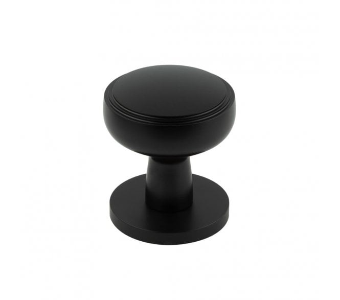 Frelan JV801 Classic Mortice Knobs - Matt Black