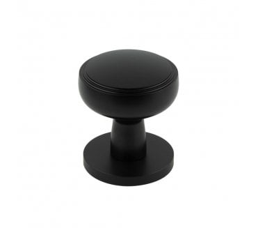 Frelan JV801 Classic Mortice Knobs - Matt Black