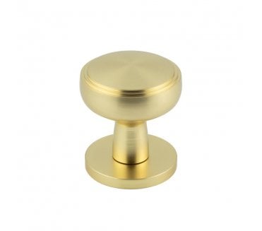 Frelan JV801 Classic Mortice Knobs - Satin Brass