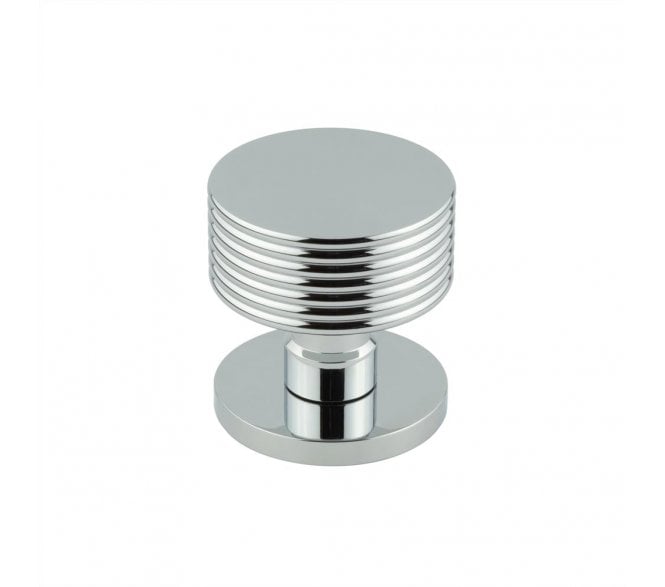 Frelan JV802 Ribbon Mortice Knobs - Polished Chrome