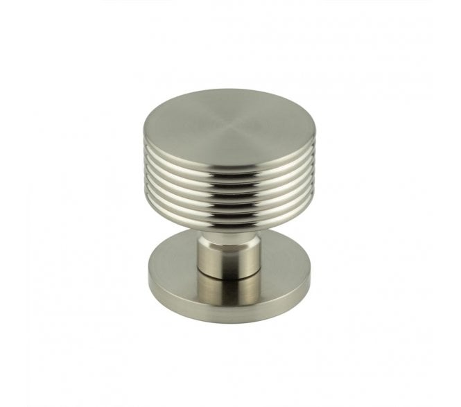 Frelan JV802 Ribbon Mortice Knobs - Satin Nickel