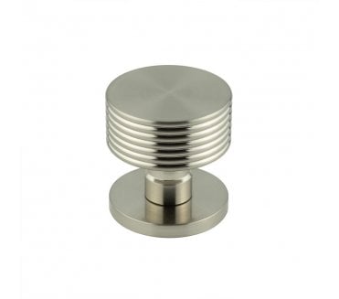 Frelan JV802 Ribbon Mortice Knobs - Satin Nickel