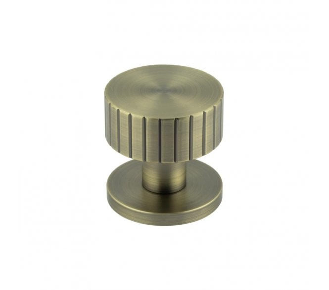 Frelan JV803 Cog Mortice Knobs - Antique Brass