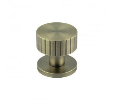 Frelan JV803 Cog Mortice Knobs - Antique Brass