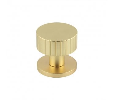 Frelan JV803 Cog Mortice Knobs - Satin Brass