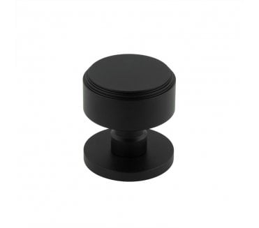 Frelan JV804 Stepped Mortice Knobs - Matt Black