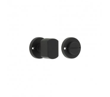 Frelan JV813 Contemporary Bathroom Turn & Release  -  Matt Black