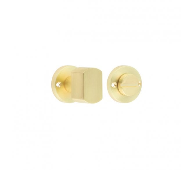 Frelan JV813 Contemporary Bathroom Turn & Release  -  Satin Brass