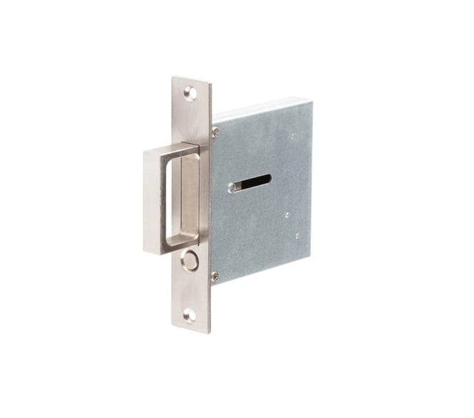Frelan JV820 Luxury Sliding Door Edge Pull Handle - Satin Stainless Steel