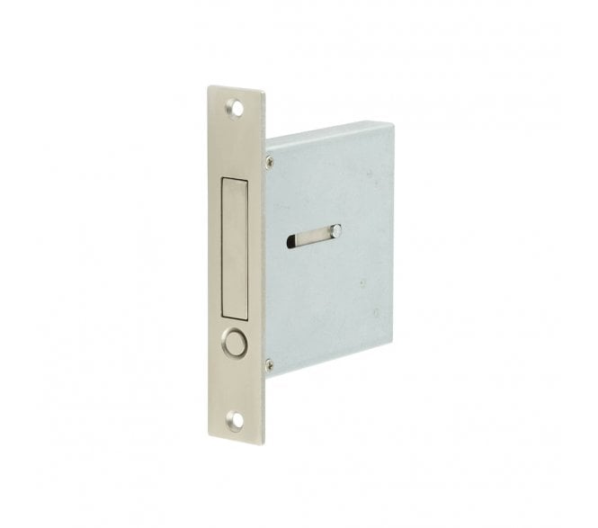 Frelan JV820SN Luxury Sliding Door Edge Pull Handle - Satin Nickel
