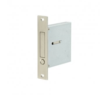 Frelan JV820SN Luxury Sliding Door Edge Pull Handle - Satin Nickel