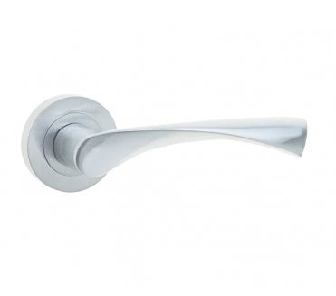 Frelan JV845SC Comet Lever On Round Rose - Satin Chrome