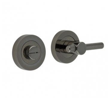 Frelan JV855 Knurled Easy Bathroom Turn & Release - Black Nickel