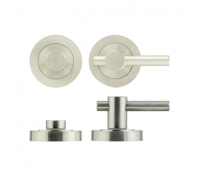 Frelan JV856SN Easy Bathroom Turn & Release Set - Satin Nickel