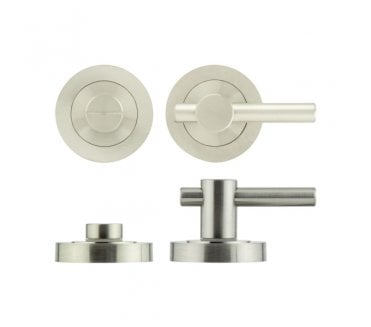 Frelan JV856SN Easy Bathroom Turn & Release Set - Satin Nickel