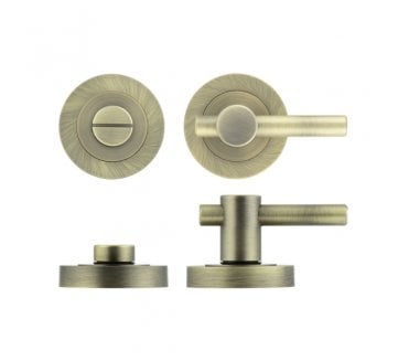 Frelan JV856AB Easy Bathroom Turn & Release Set - Antique Brass