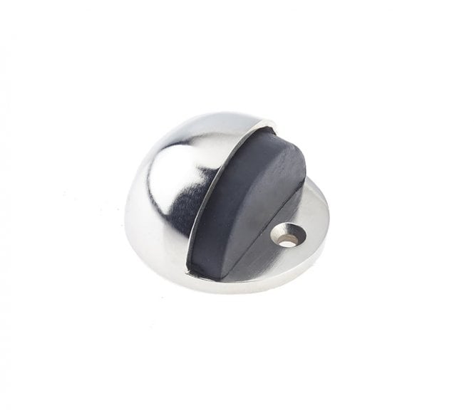 Frelan JV86PN Oval Floor Mounted Door Stop - Polished Nickel