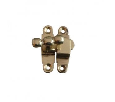 Frelan JV87PB Showcase Cabinet Latch - Polished Brass