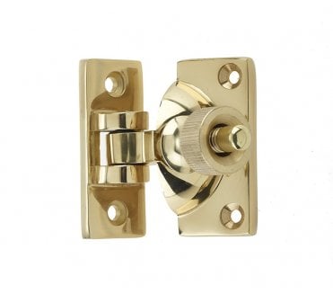 Frelan JV88PB Brighton Sash Window Fasteners - 55mm - Polished Brass