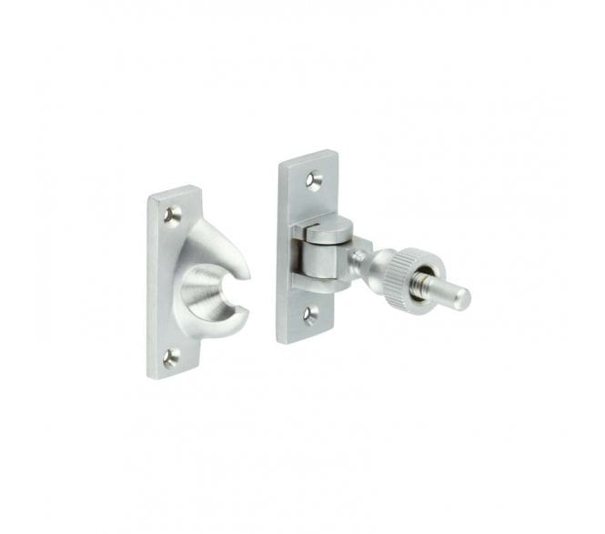 Frelan JV88SC Brighton Sash Window Fasteners - 55mm - Satin Chrome