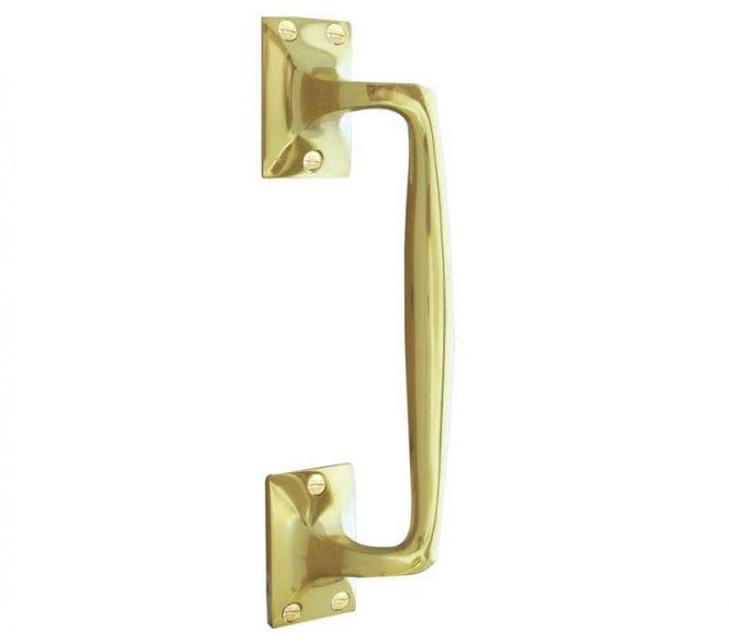 Frelan JV90 Wessex Door Pull Handles - Polished Brass