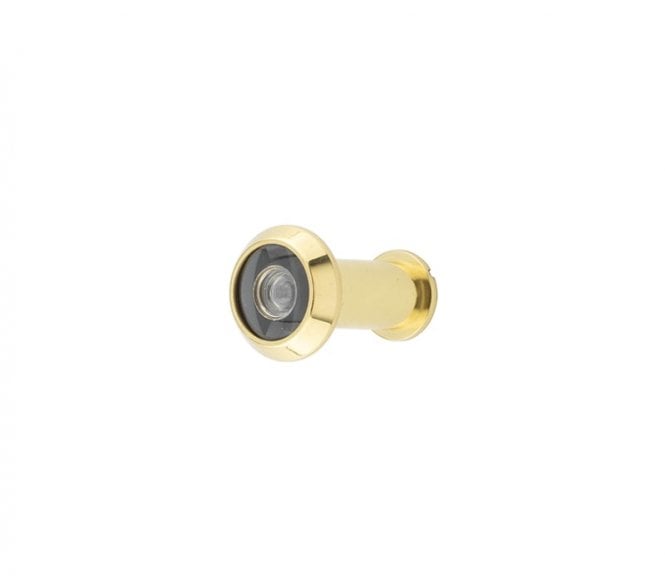 Frelan JV940PB 180 Degree Door Viewers to Fit 35-55mm Doors - Polished Brass