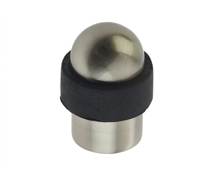 Frelan JV9560SN Domed Floor Mounted Door Stop - Satin Nickel