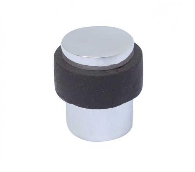 Frelan JV9565PC Cylindrical Floor Mounted Door Stop - Polished Chrome