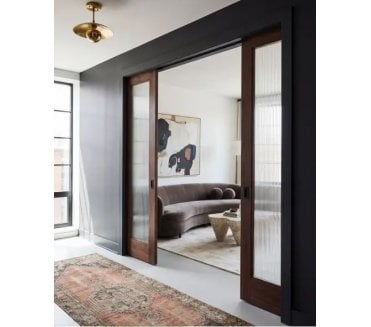 Frelan JVPDKD Double Soft Close Pocket Door Kit (Suits Max 2040x860mm Doors)