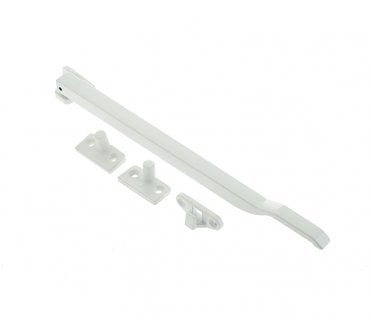Frelan JW77 Modern Casement Stay 250mm - White