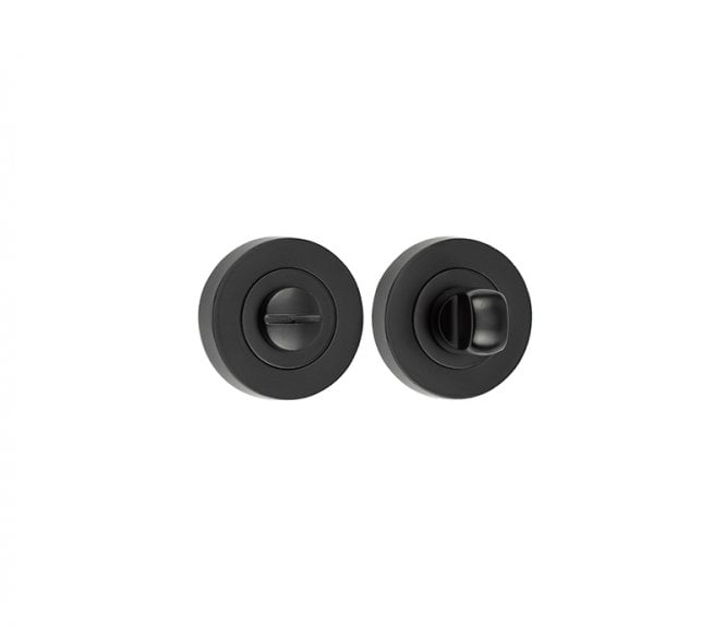 Frelan Nero JMB2666 Bathroom Turn & Release - Matt Black
