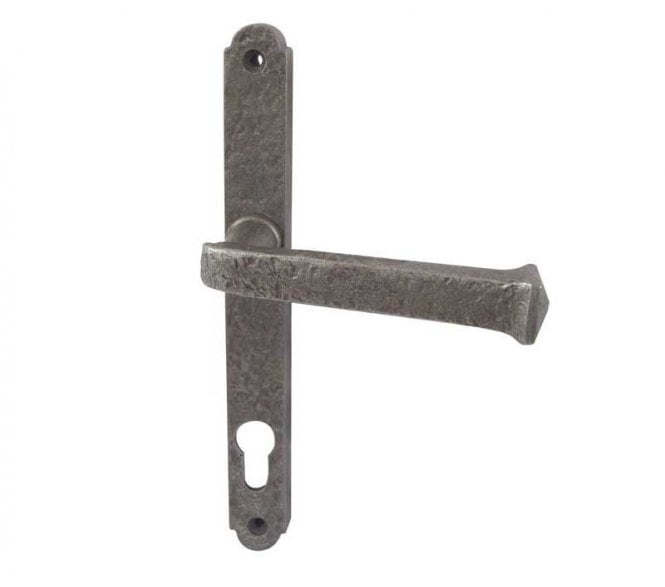 Frelan PEW700 Multipoint Lock Handles (92mm centres) - Pewter Effect