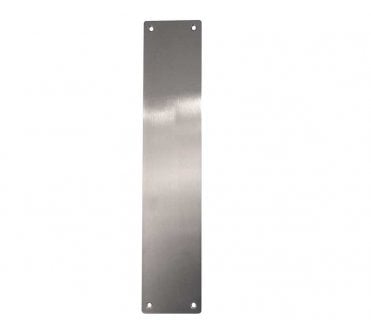 Frelan Plain Fingerplates - Satin Stainless Steel