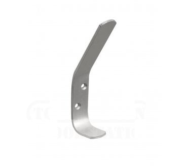 Frelan SAA Strip Hat & Coat Hook - Satin Aluminium