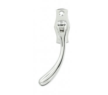 From The Anvil 20415L Peardrop Locking Espag Fastener (Left Hand) - Polished Chrome
