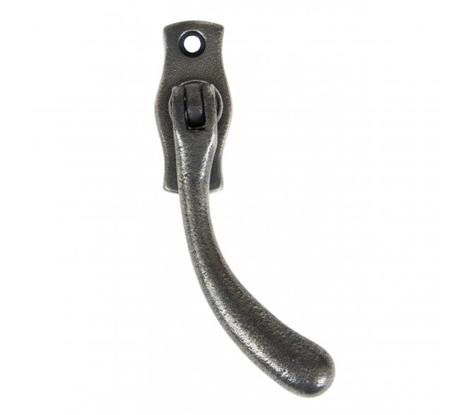 From The Anvil 20416R Peardrop Locking Espag Fastener (Right Hand) - Antique Pewter