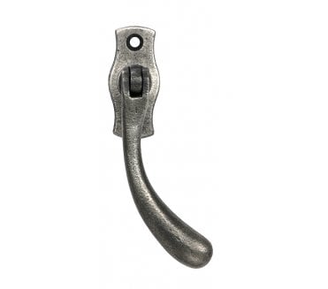 From The Anvil 20416R Peardrop Locking Espag Fastener (Right Hand) - Antique Pewter