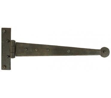 From the Anvil 33006 300mm Penny End Tee Hinges (Pair) - Beeswax