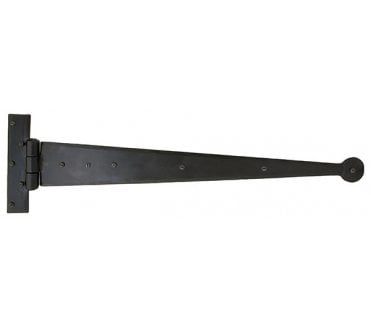 From The Anvil 33012 Penny End Tee Hinges 22 (Pair) - Black