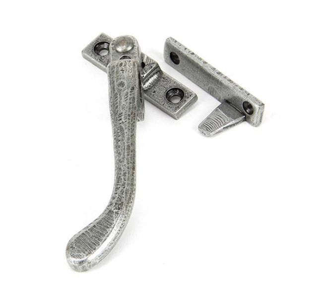 From The Anvil 33025 Night-Vent Locking Peardrop Fastener (Left Hand) - Pewter