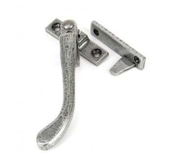 From The Anvil 33025 Night-Vent Locking Peardrop Fastener (Left Hand) - Pewter