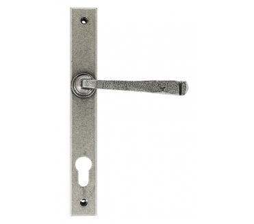 From The Anvil 33034 Avon Slimline Lever Espag. Multipoint - Pewter