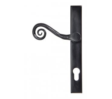 From The Anvil 33037L Monkeytail Espag Multi-point Lock Set - Black