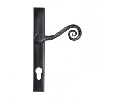 From The Anvil 33037R Monkeytail Espag Multi-point Lock Set - Black