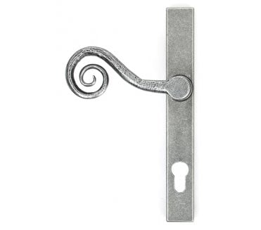 From The Anvil 33038L Monkeytail Espag Multi-point Lock Set - Pewter