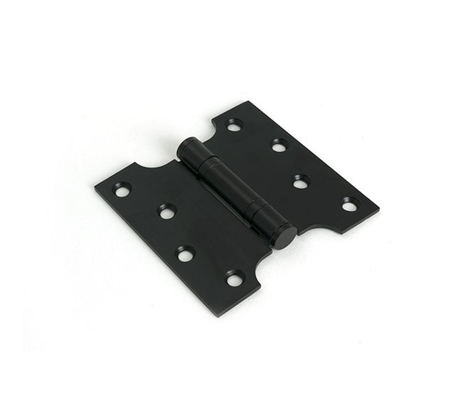 From The Anvil 33043 Stainless Steel 4x4 Parliament Hinges (Pair) - Black