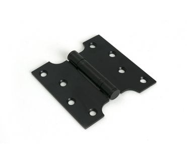 From The Anvil 33043 Stainless Steel 4x4 Parliament Hinges (Pair) - Black