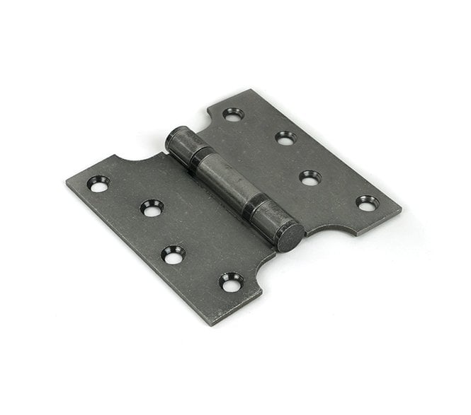 From The Anvil 33044 Stainless Steel 4x4 Parliament Hinges (Pair) - Pewter