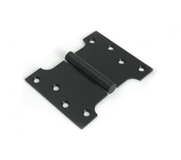 From The Anvil 33045 Stainless Steel 4x5 Parliament Hinges (Pair) - Black